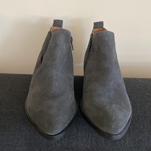 Corso Como Gray Suede Bootie Size 6 - Picture 5 of 6